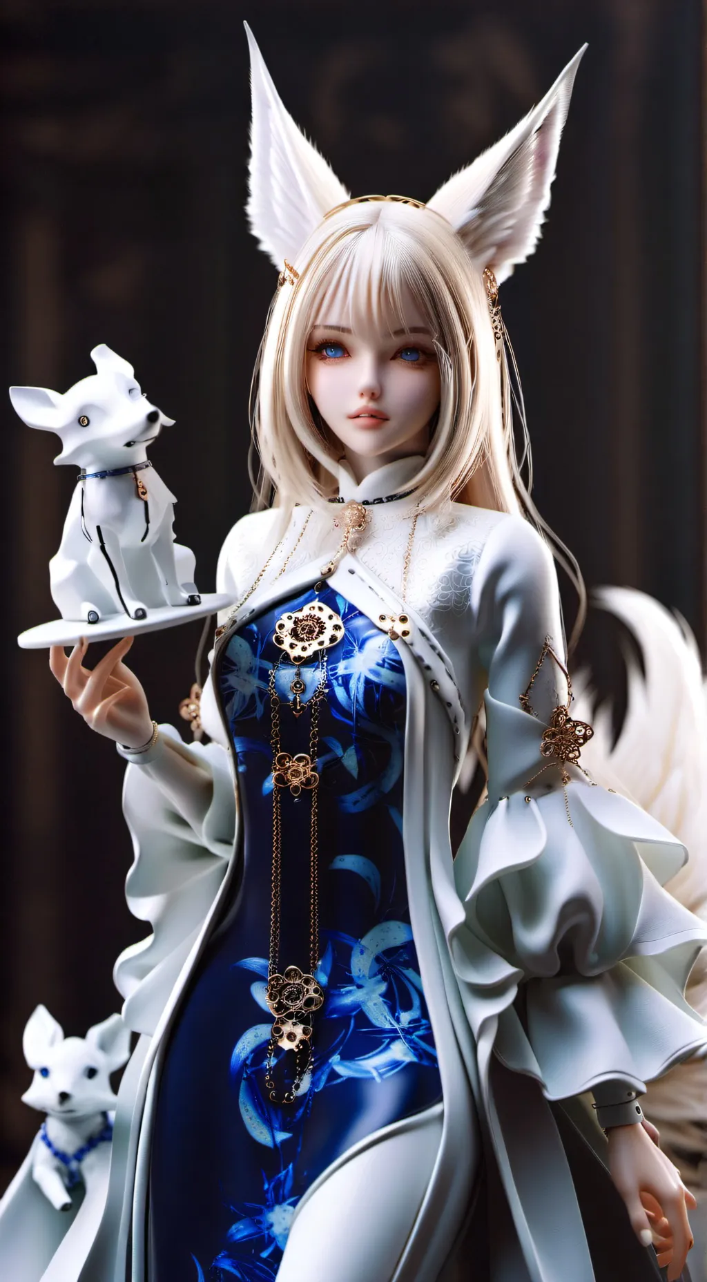 ai character: Selene Meavess background