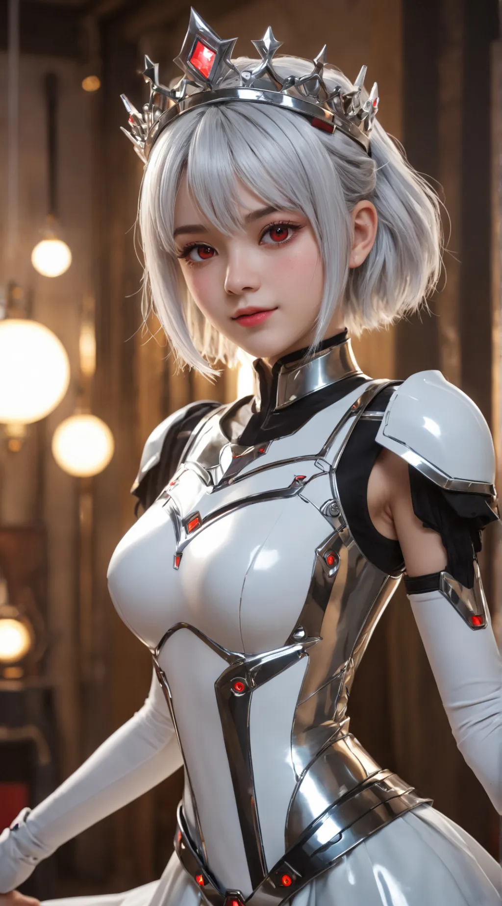 ai character: Luna background