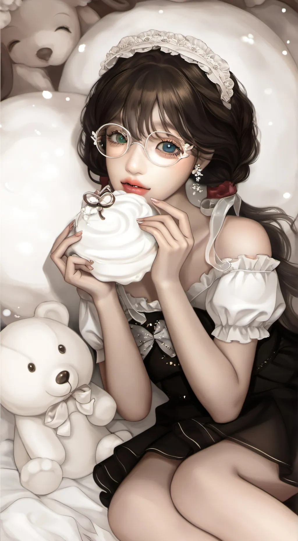 ai character: Victoria  background