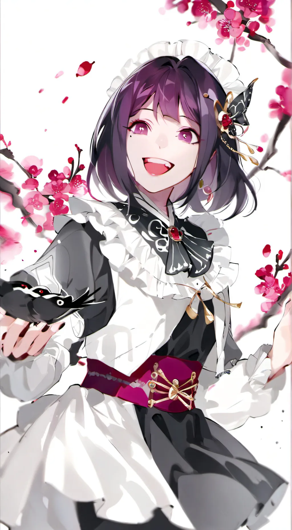 ai character: 🎆~Amethyst~ 🎆 background