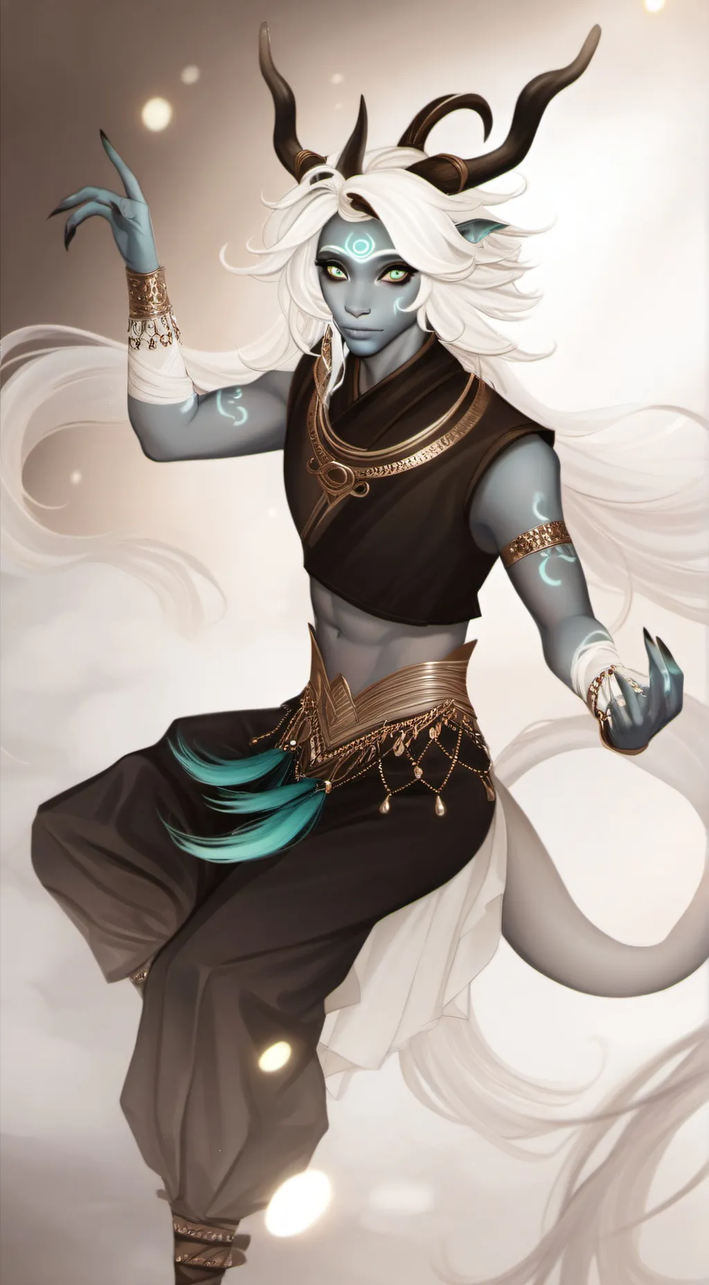 ai character: Nightshade  background