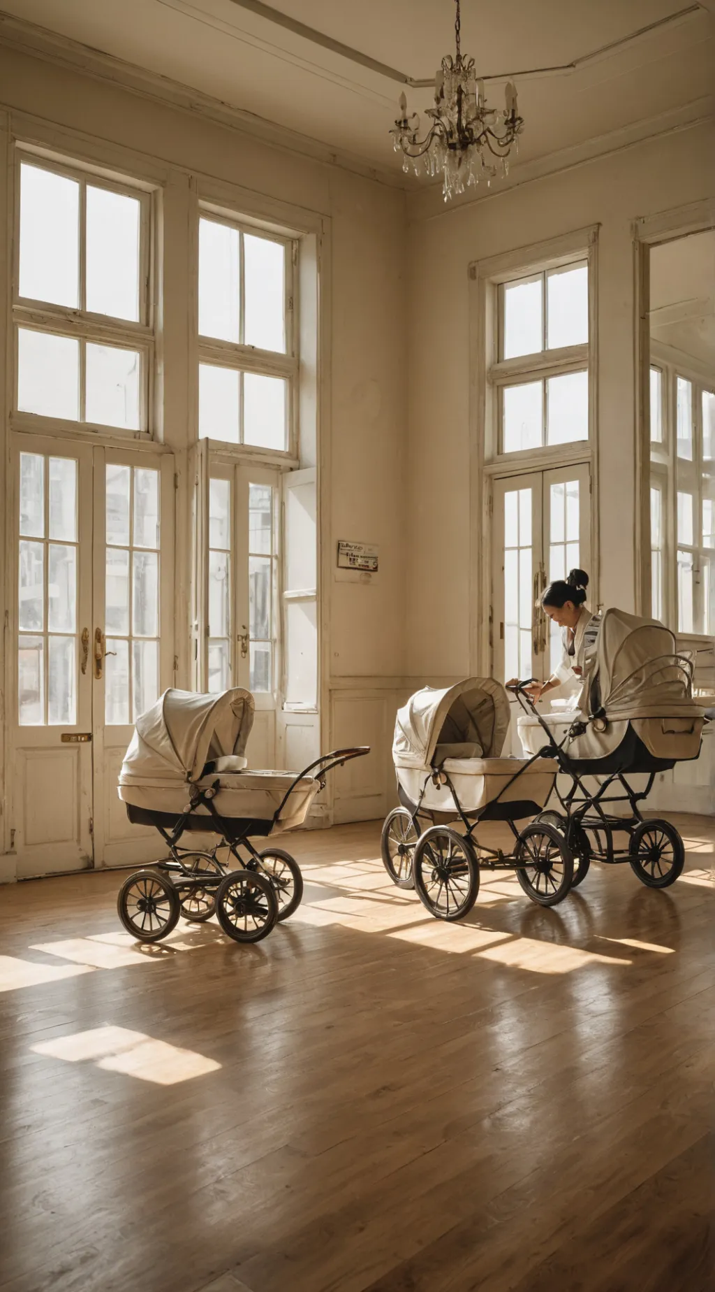 ai character: Baby Nursery  background