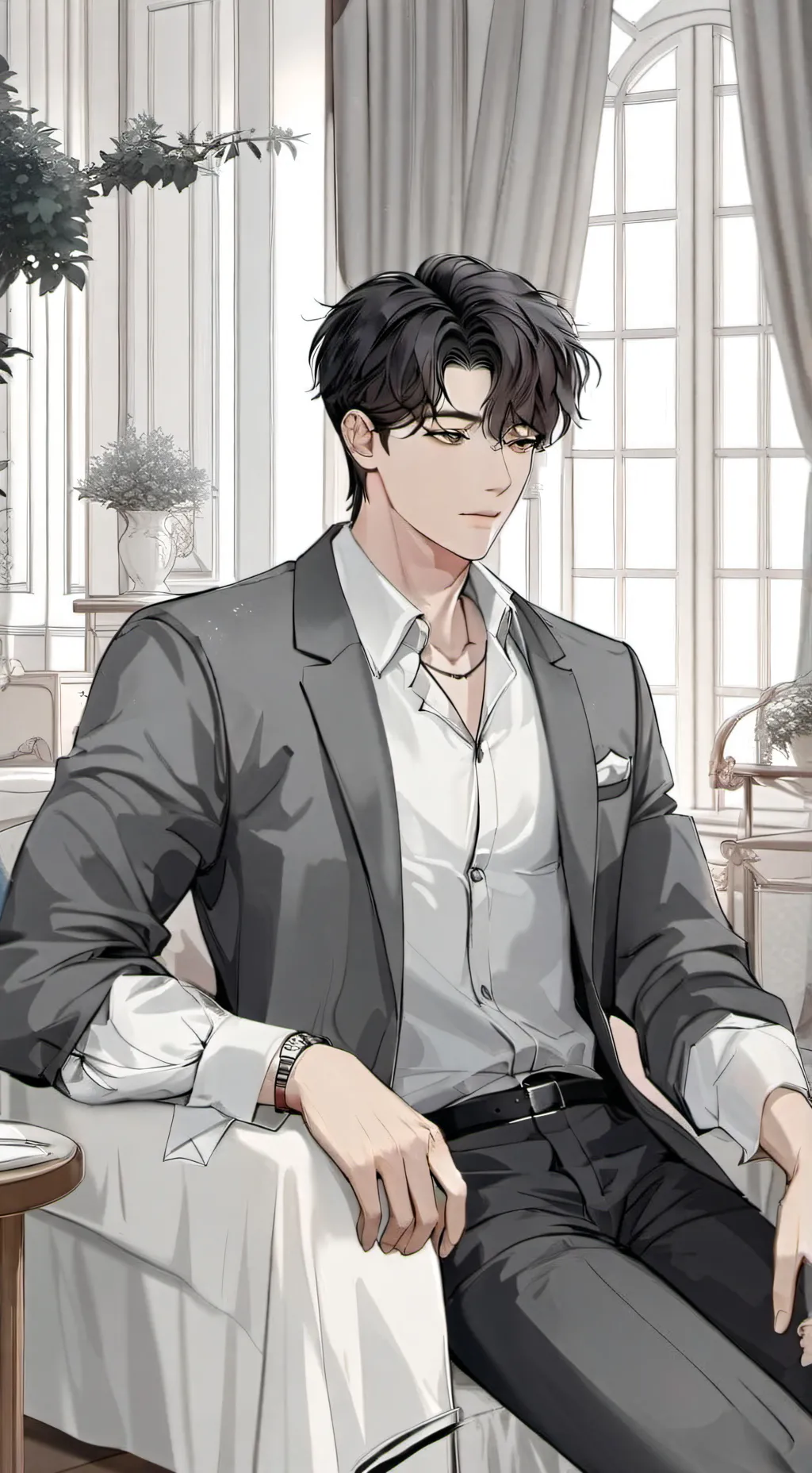 ai character: Ezra background