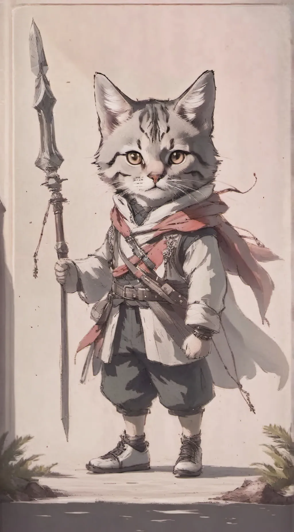 ai character: nermal background