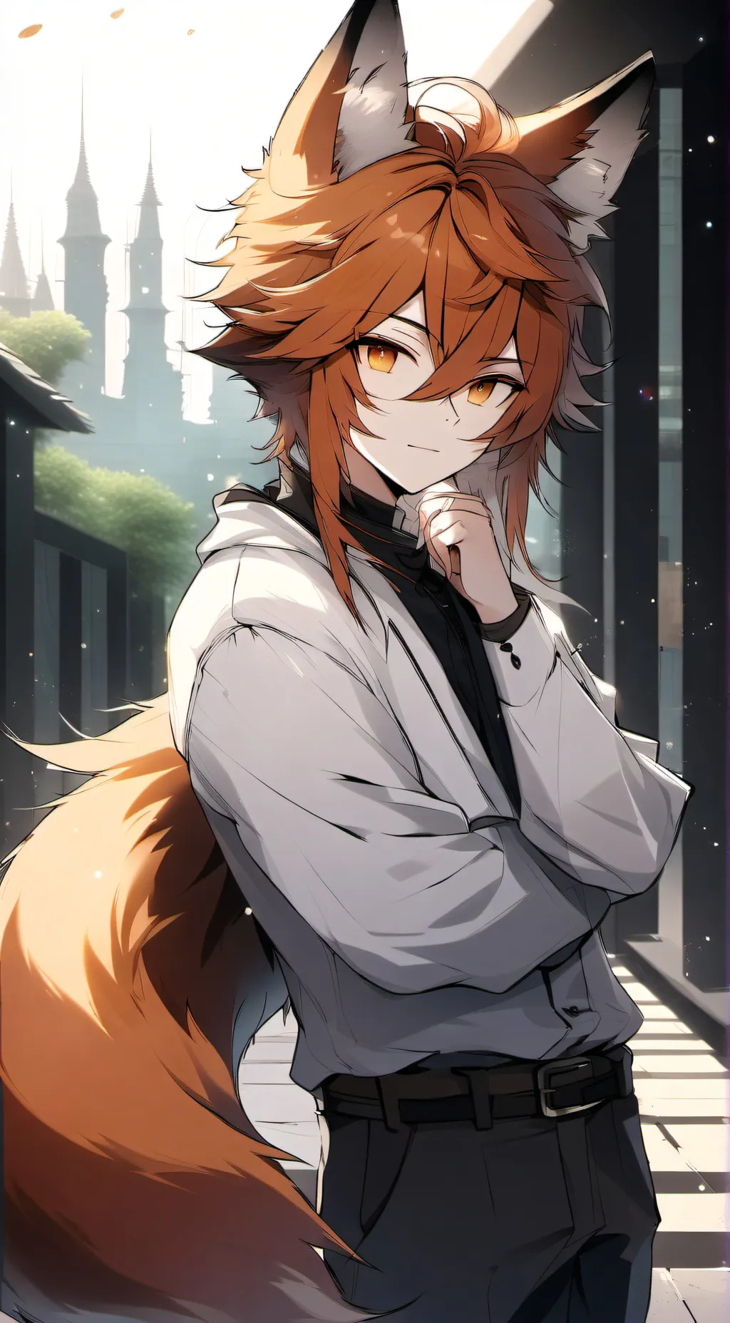 ai character: Nasa 🦊  background