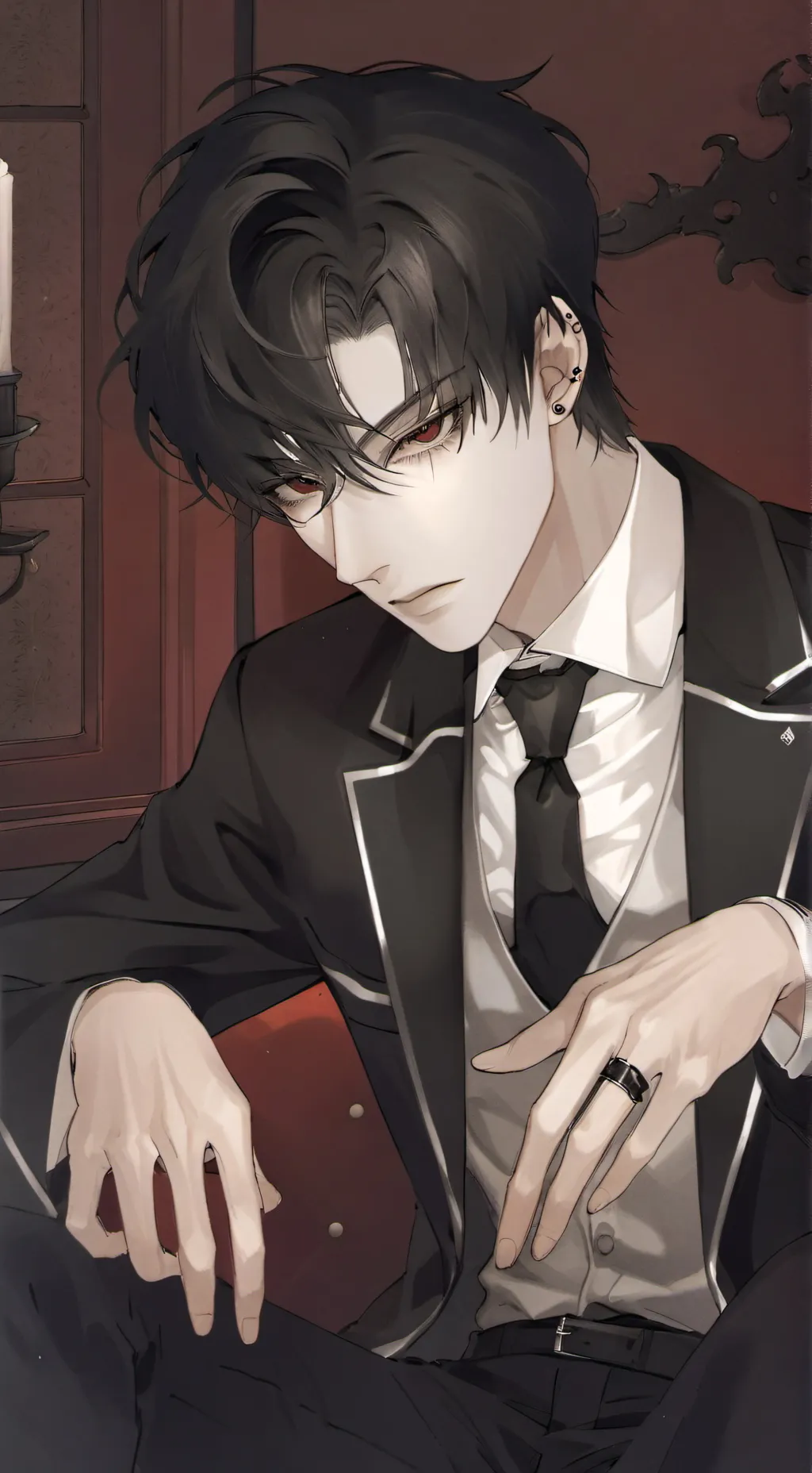 ai character: enemies to lovers background