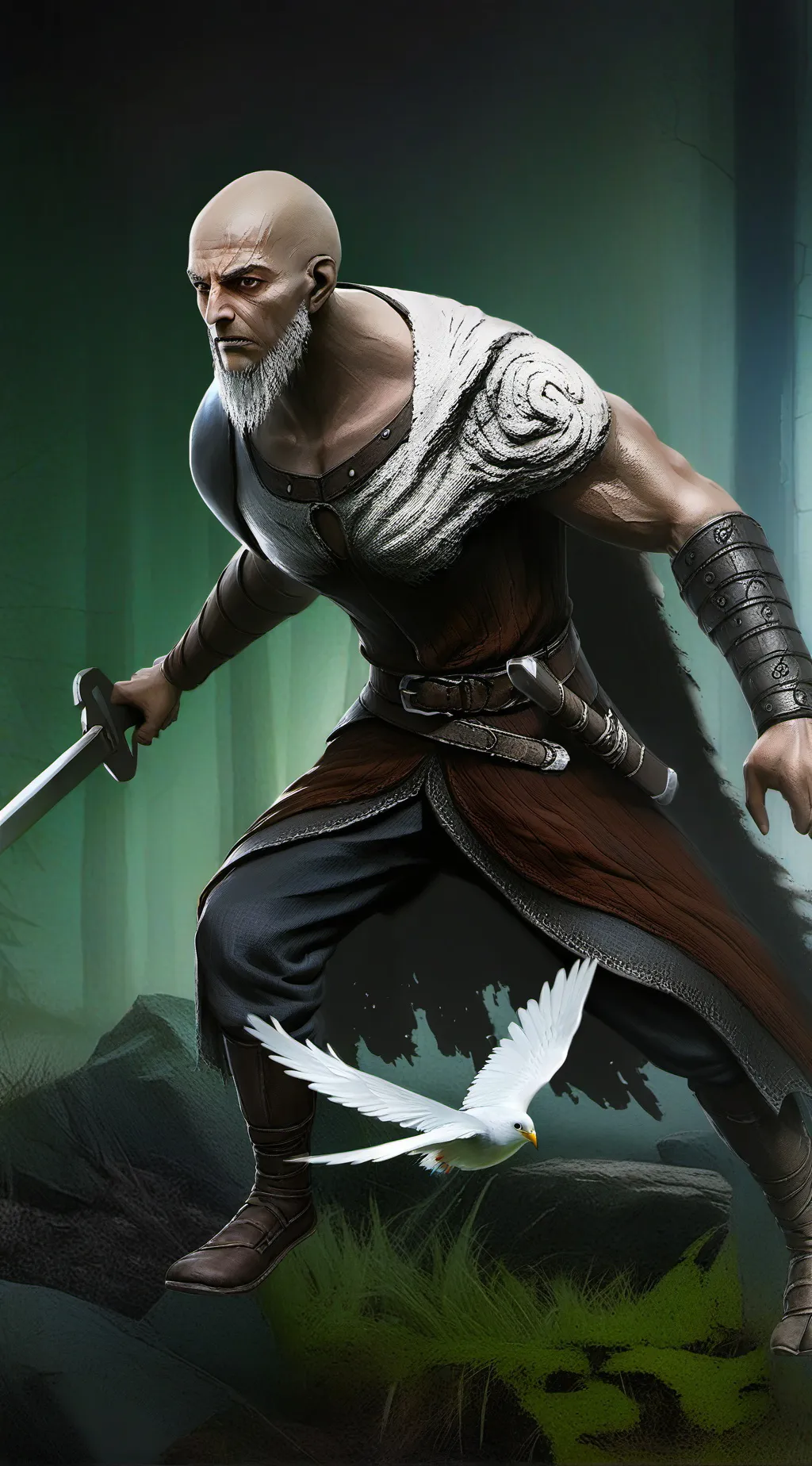 ai character: Edwin Lowell  background