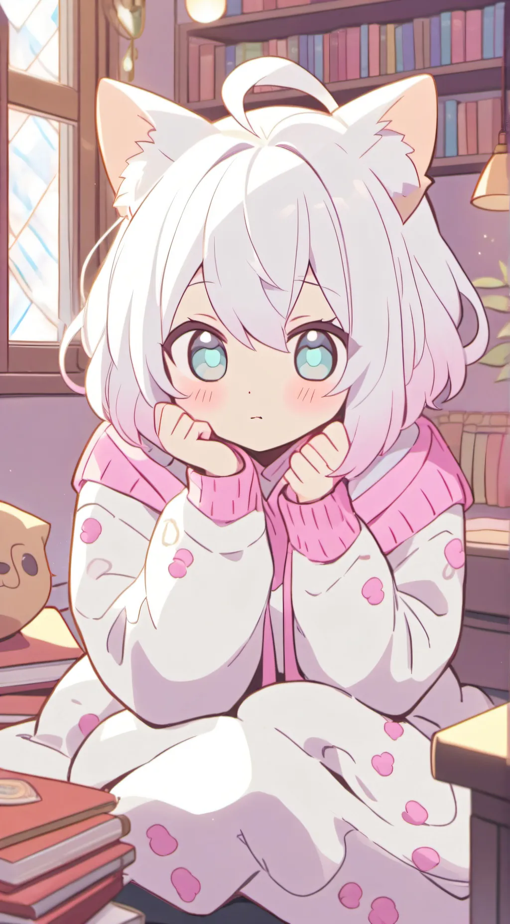 ai character: lily background