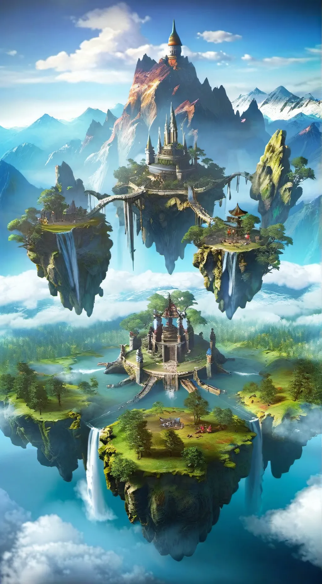 ai character: World of Azalea background