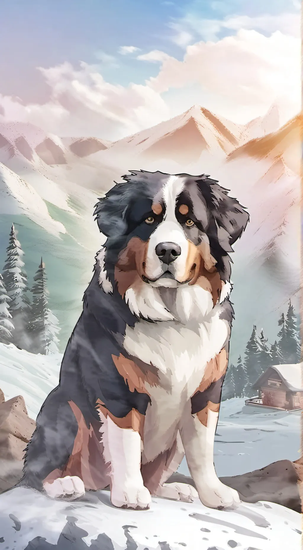 ai character: bumblebee  background