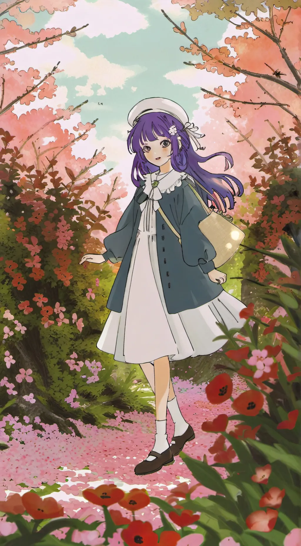 ai character: Lily background
