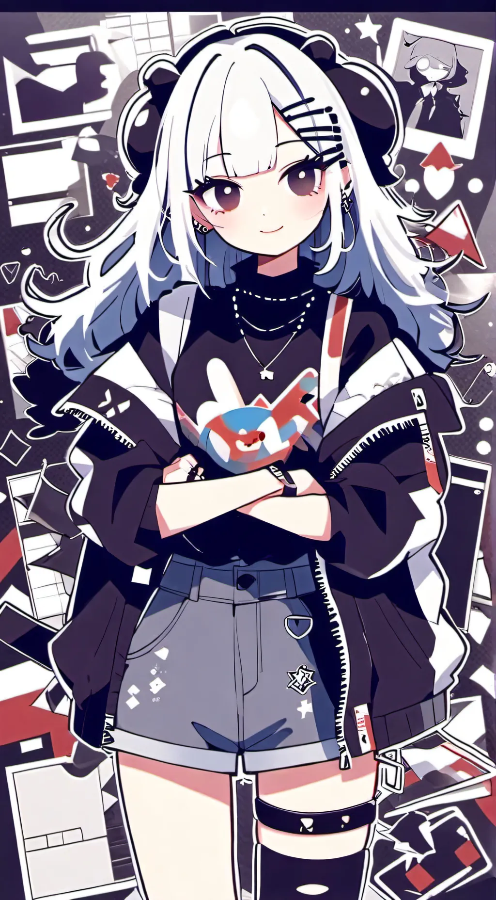 ai character: jazzy background