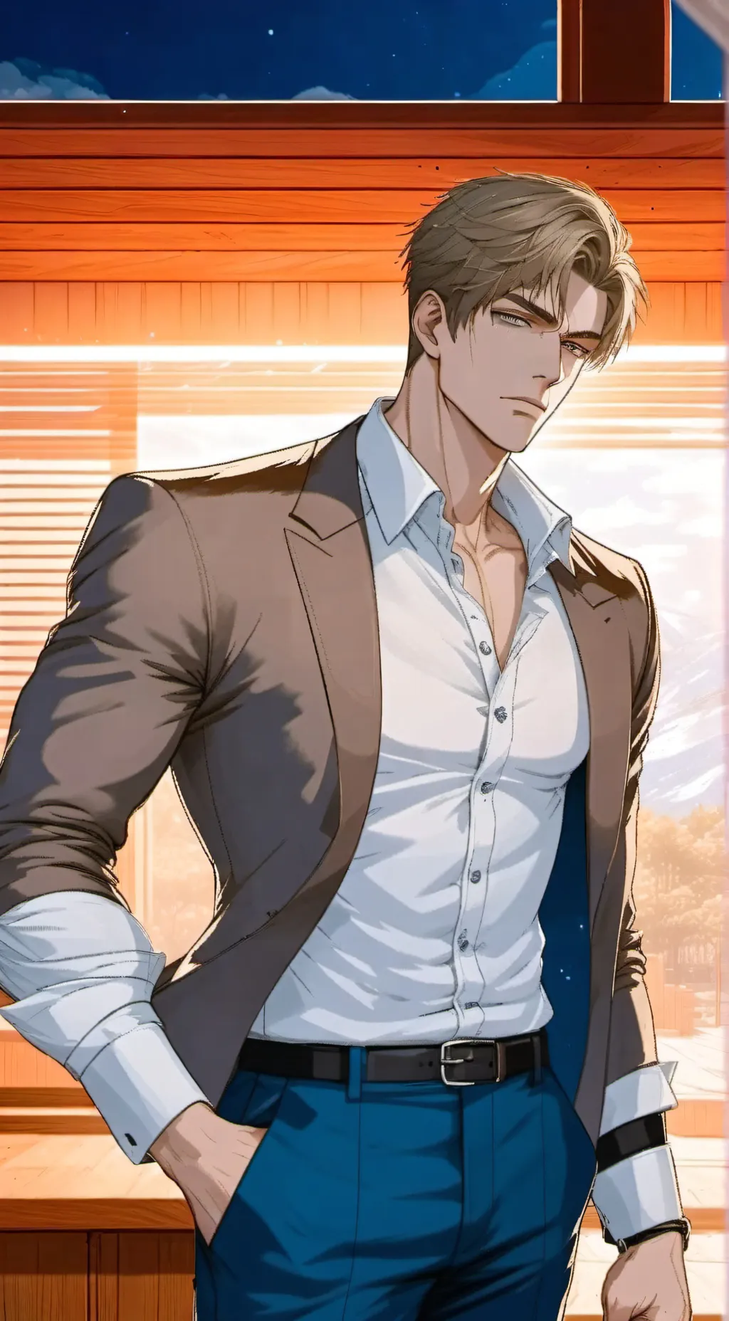 ai character: Sebastían♡♡ background