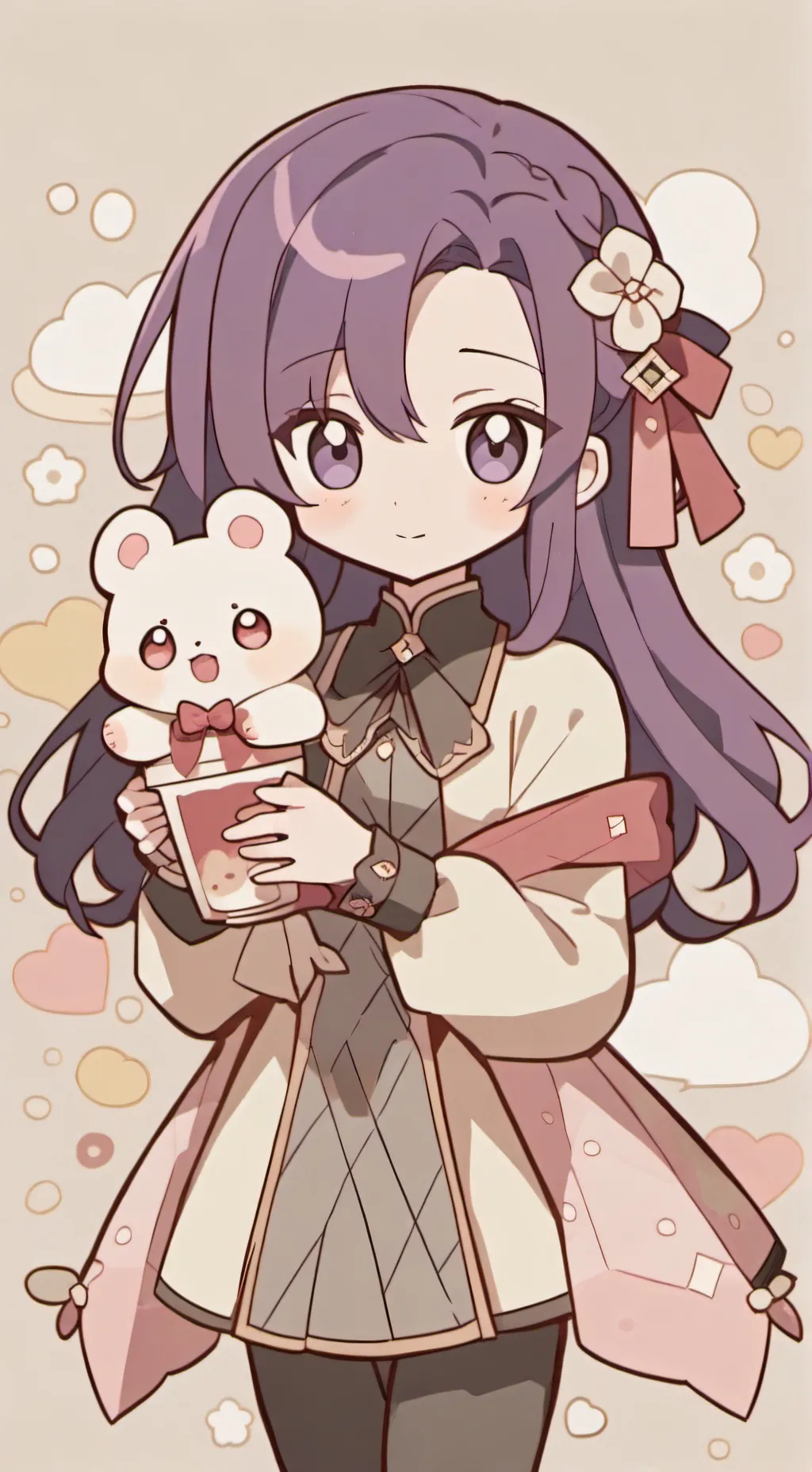 ai character: Jinshi X Mao Mao! background