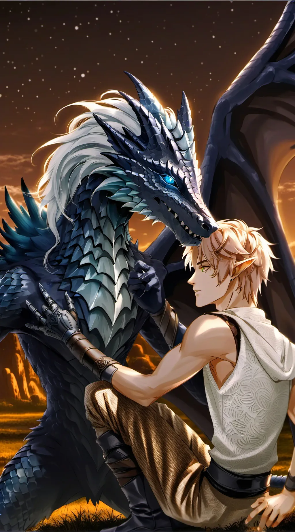 ai character: Xilvas  background