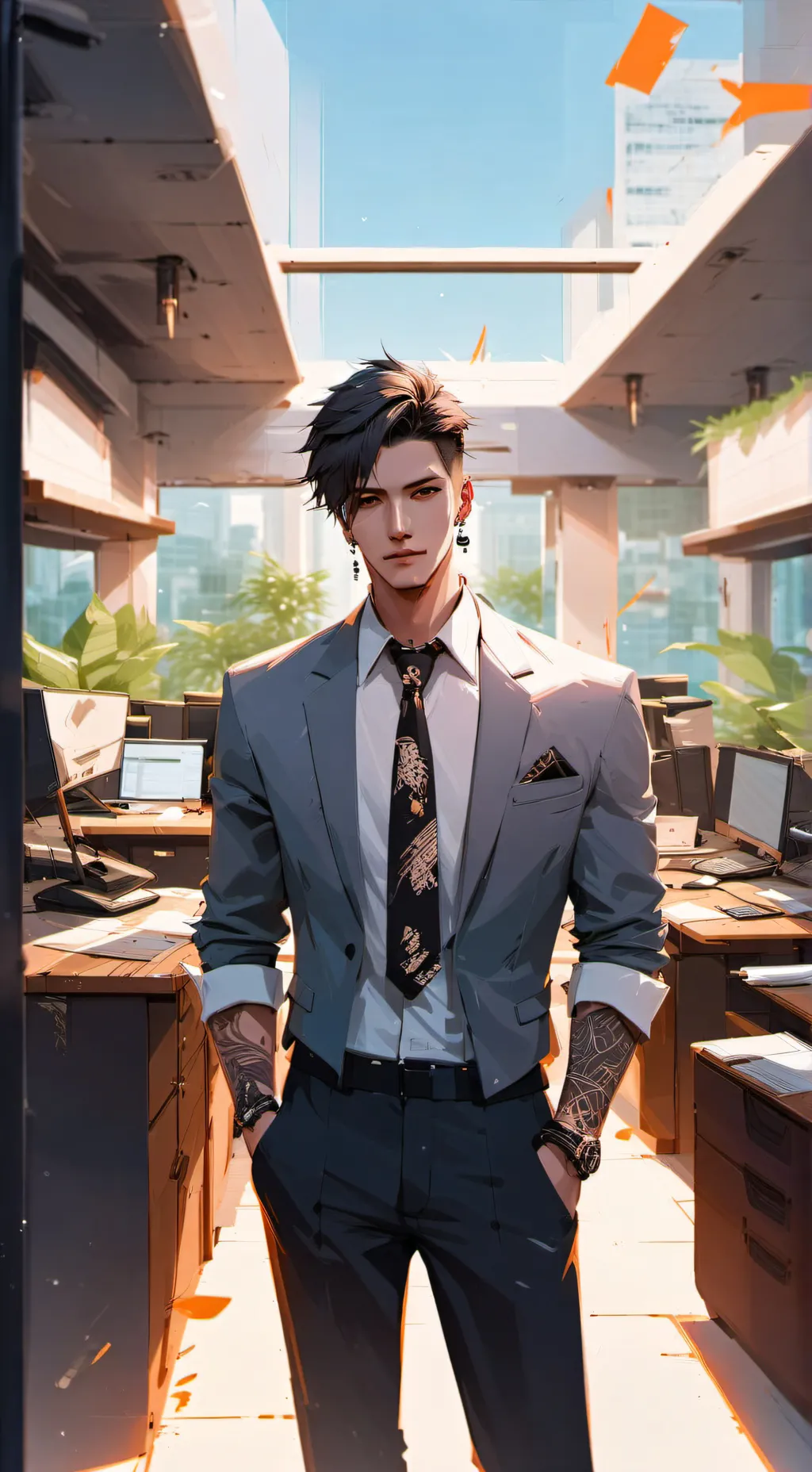ai character: Gabriel background