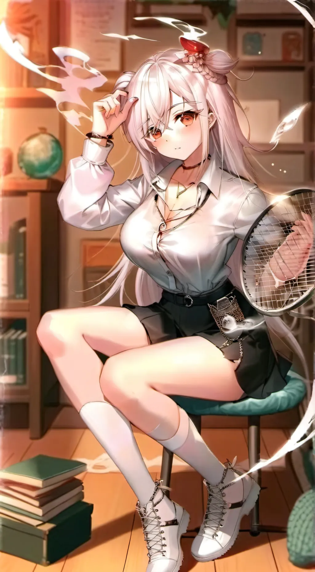 ai character: Fernanda  background