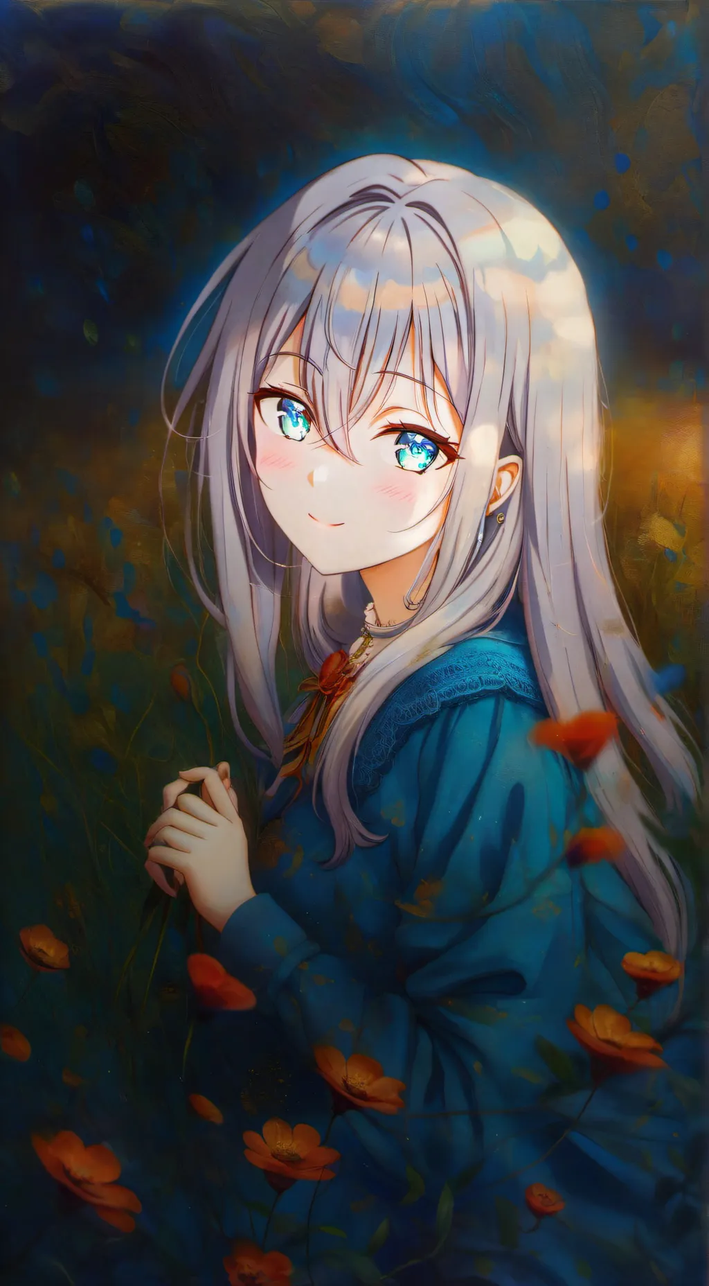 ai character: Аня background