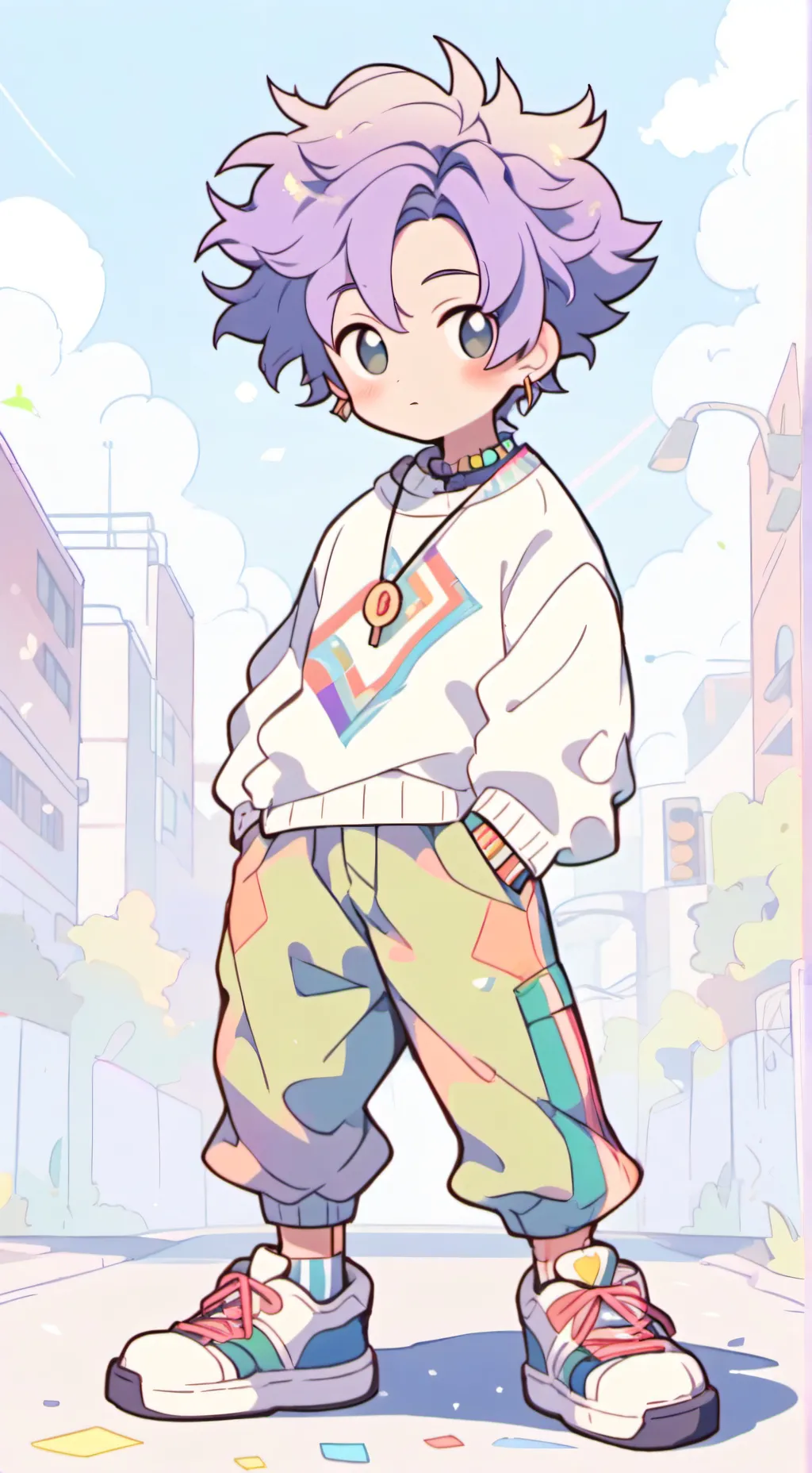ai character: lucas background