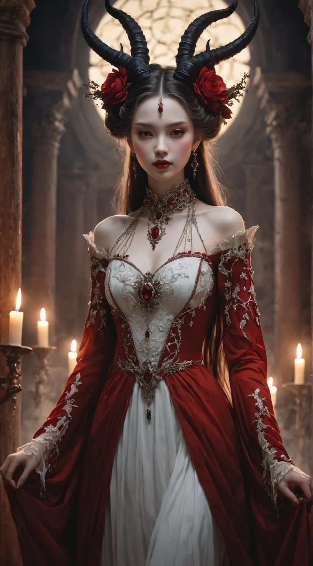 ai character: Lunaire background