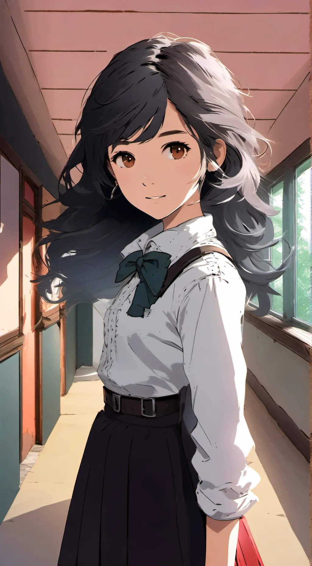 ai character: Hallie background