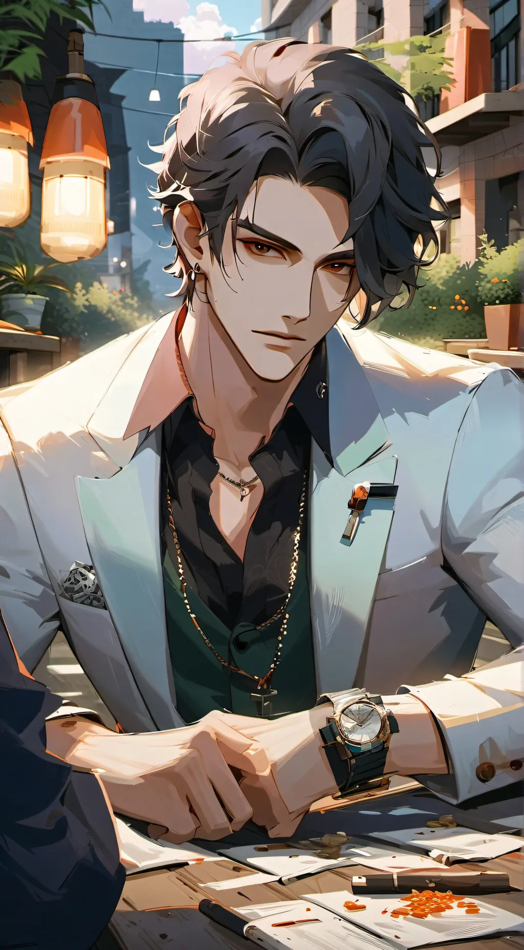 ai character: Kai background