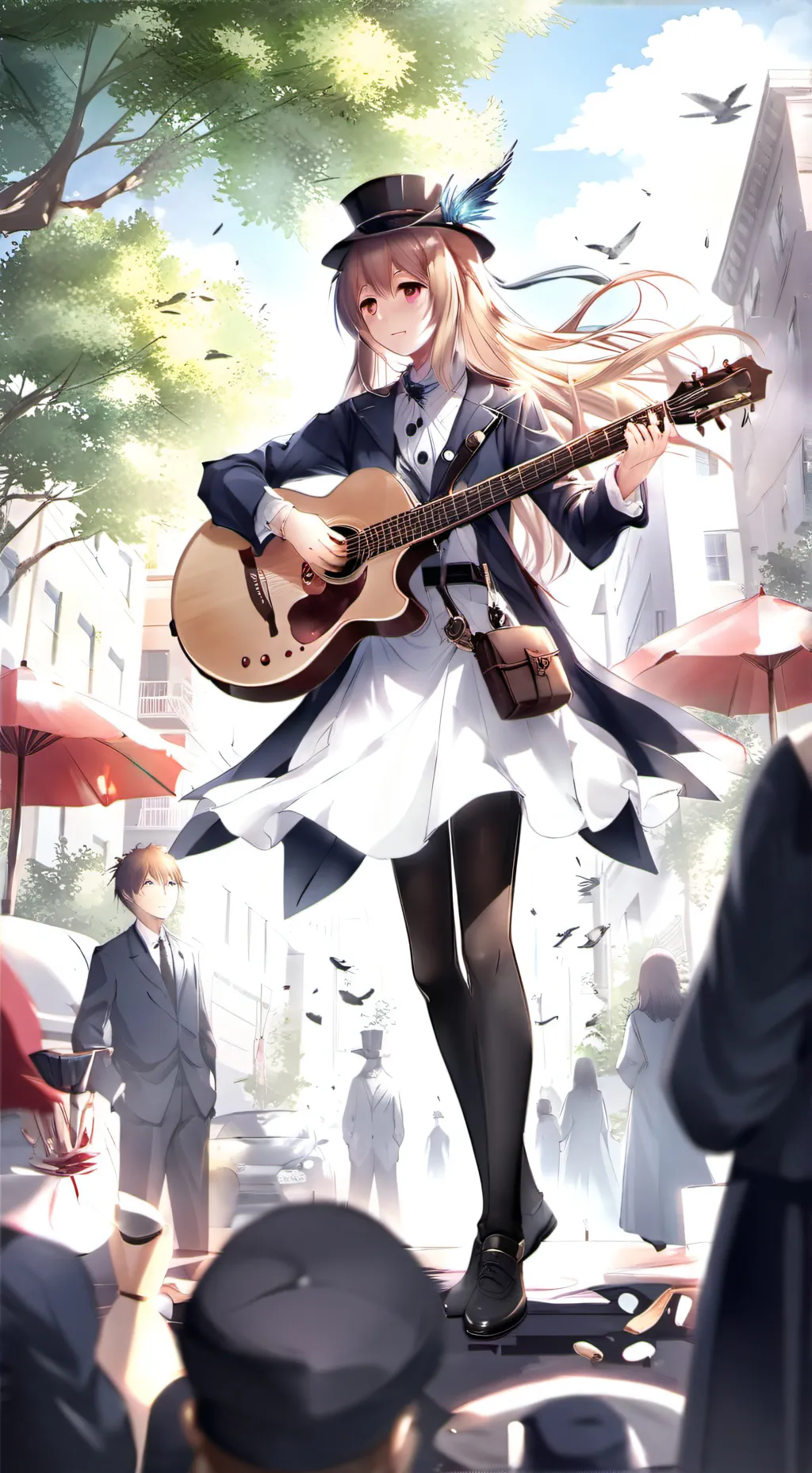 ai character: lea background