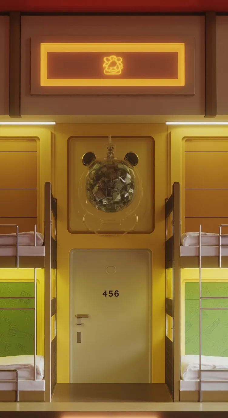 ai character: Squid game 1 background