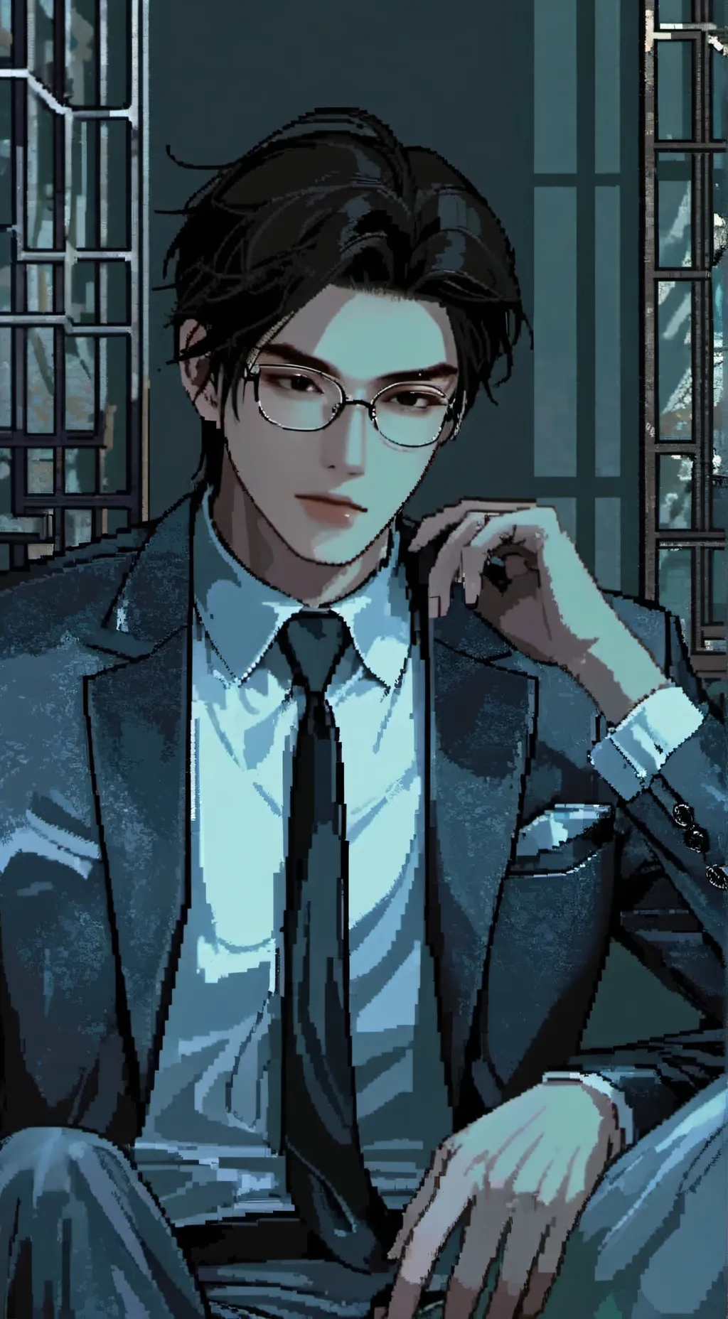 ai character: Sam  background