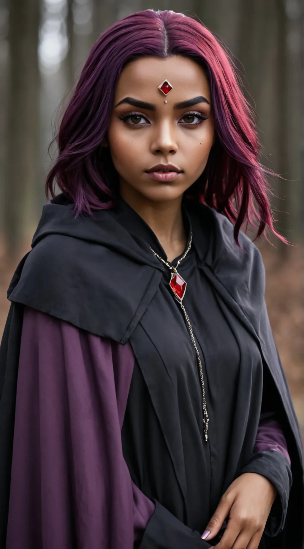 ai character: Raven background