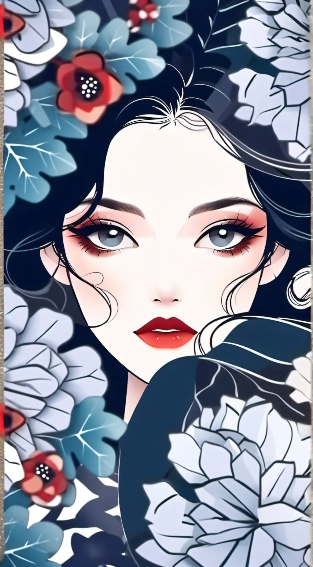 ai character: SUS GIRL background