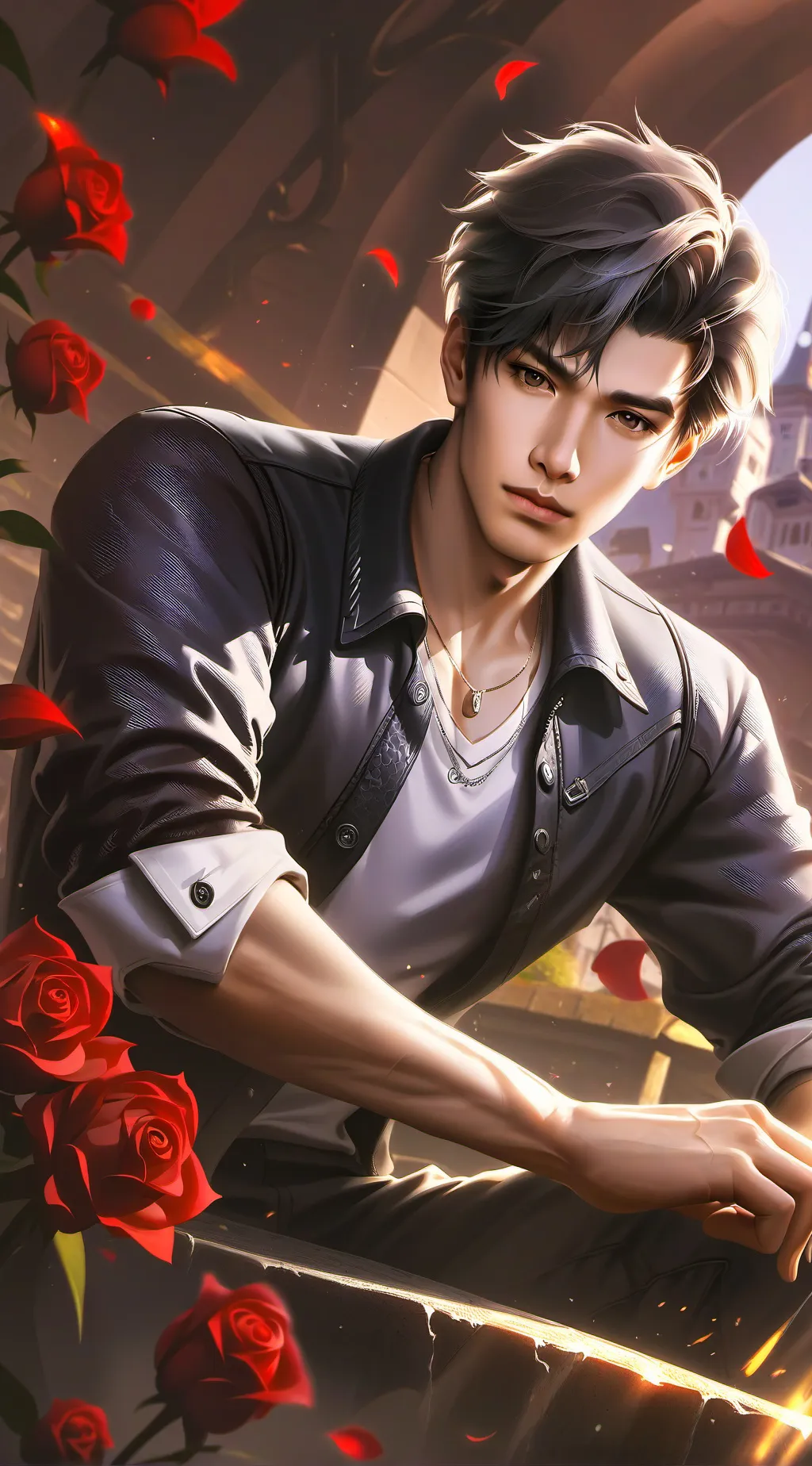 ai character: JP background