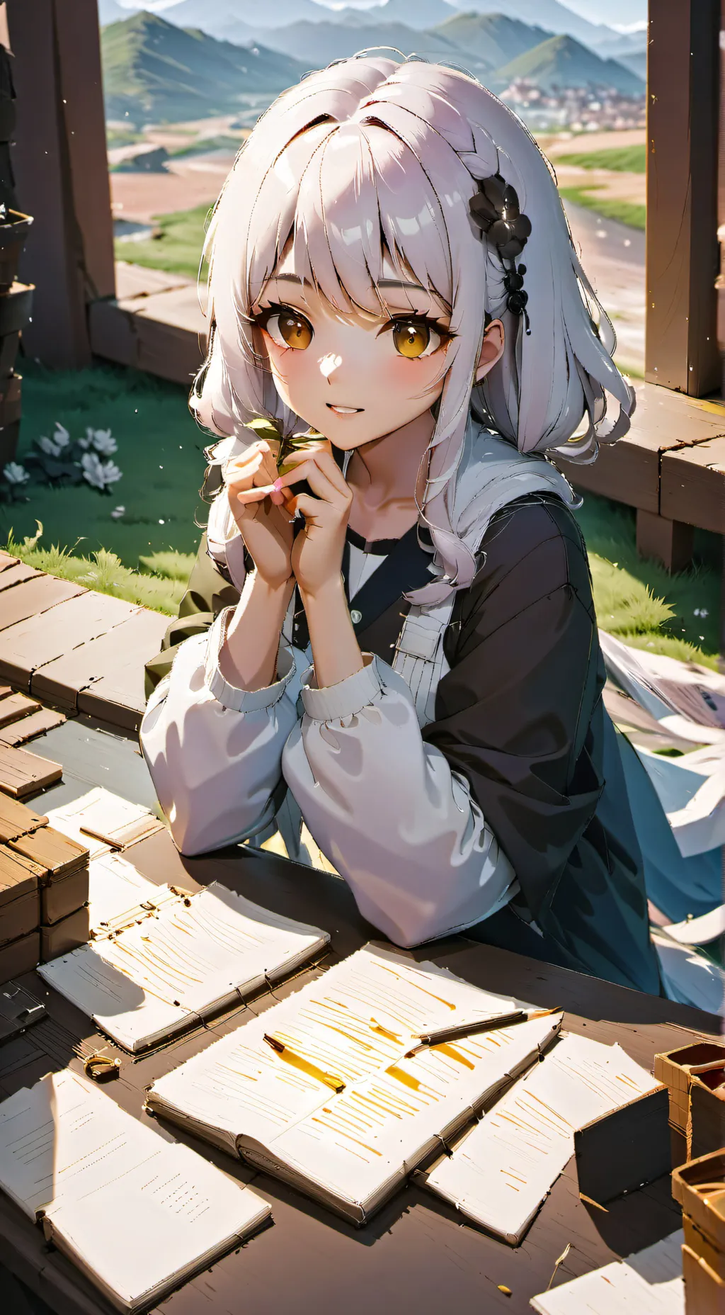 ai character: Anna background