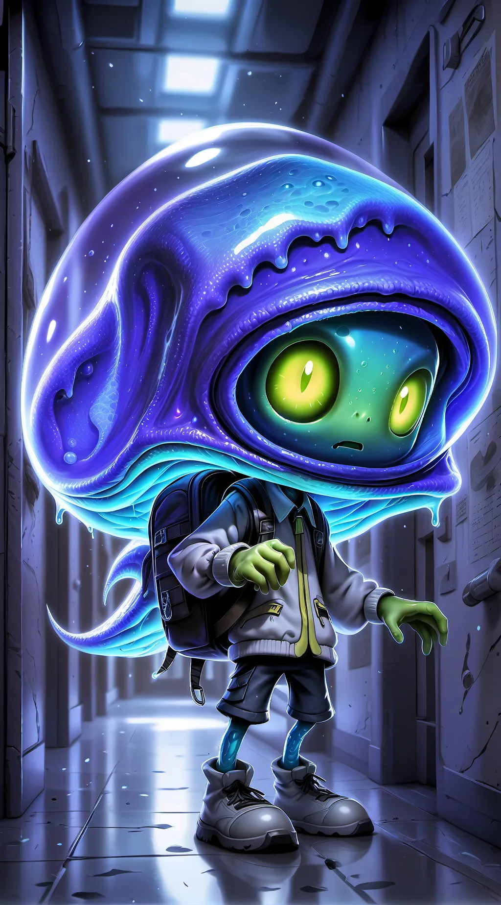 ai character: Blorbul background