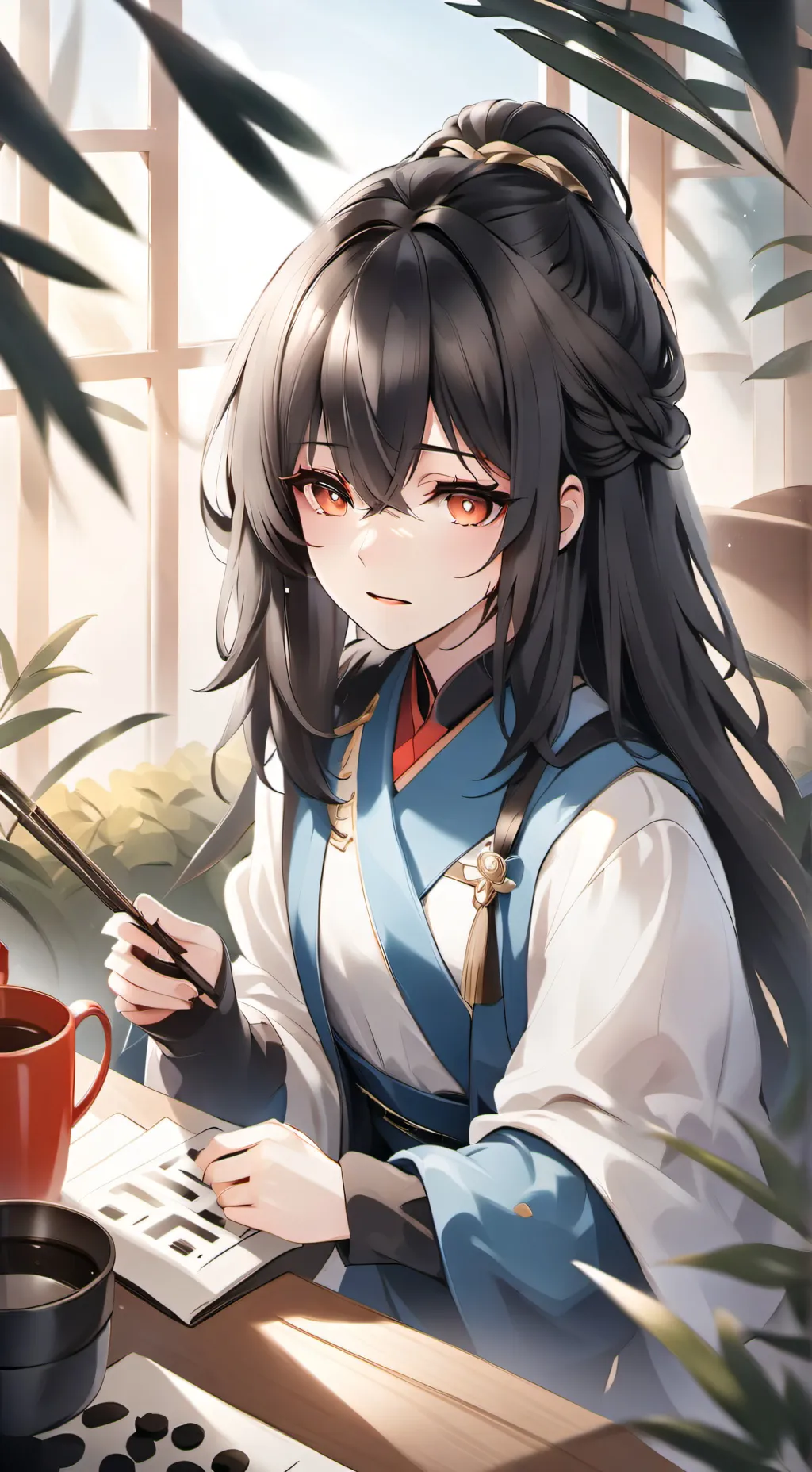 ai character: RACHEL  background