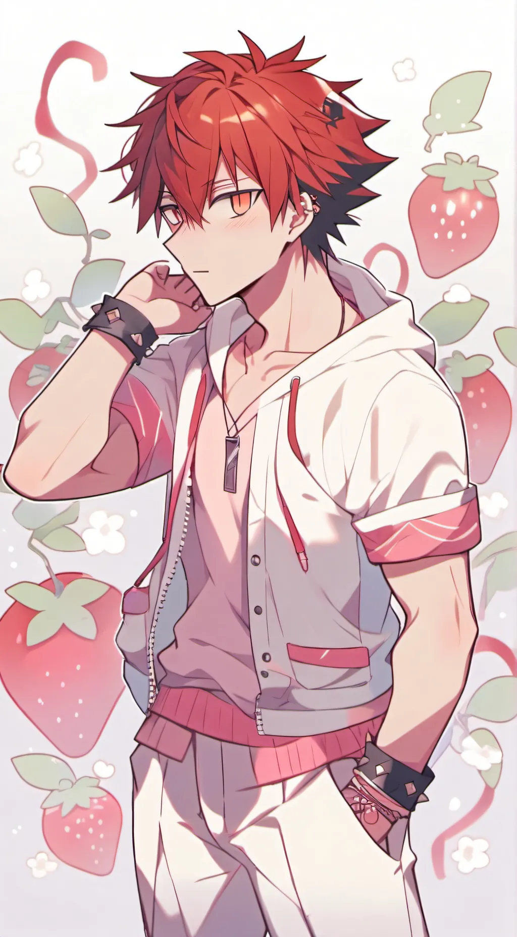 ai character: Kirishima  background