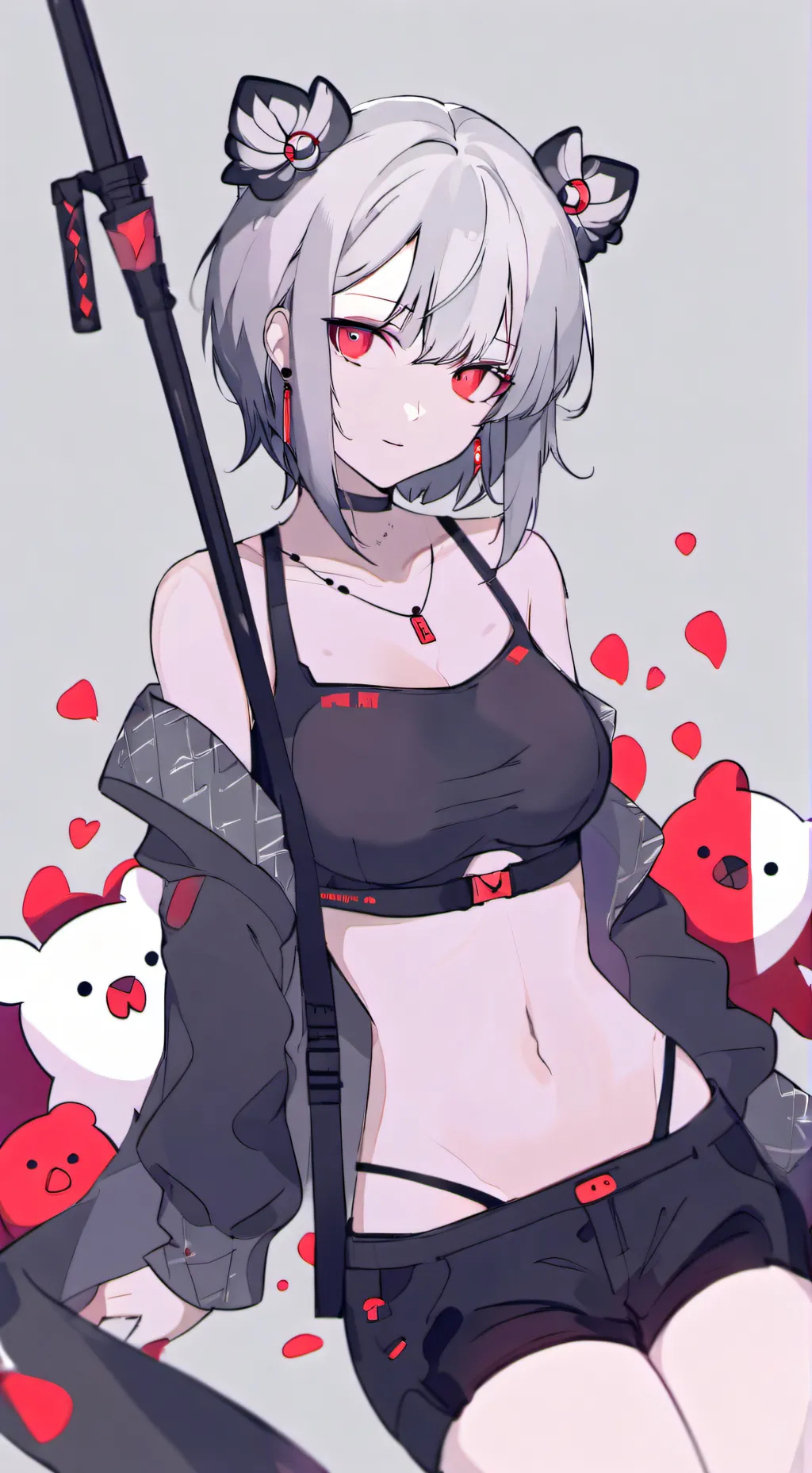 ai character: Luna background