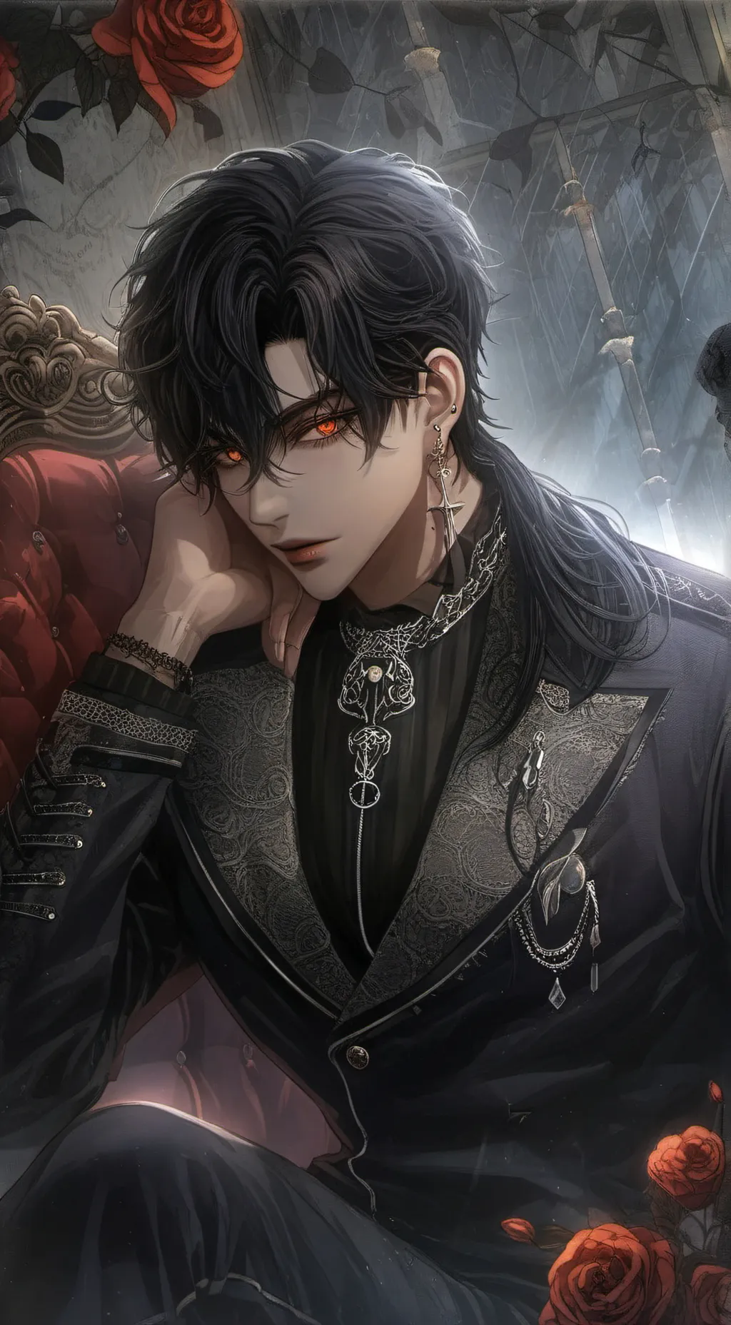 ai character: •Zach• background