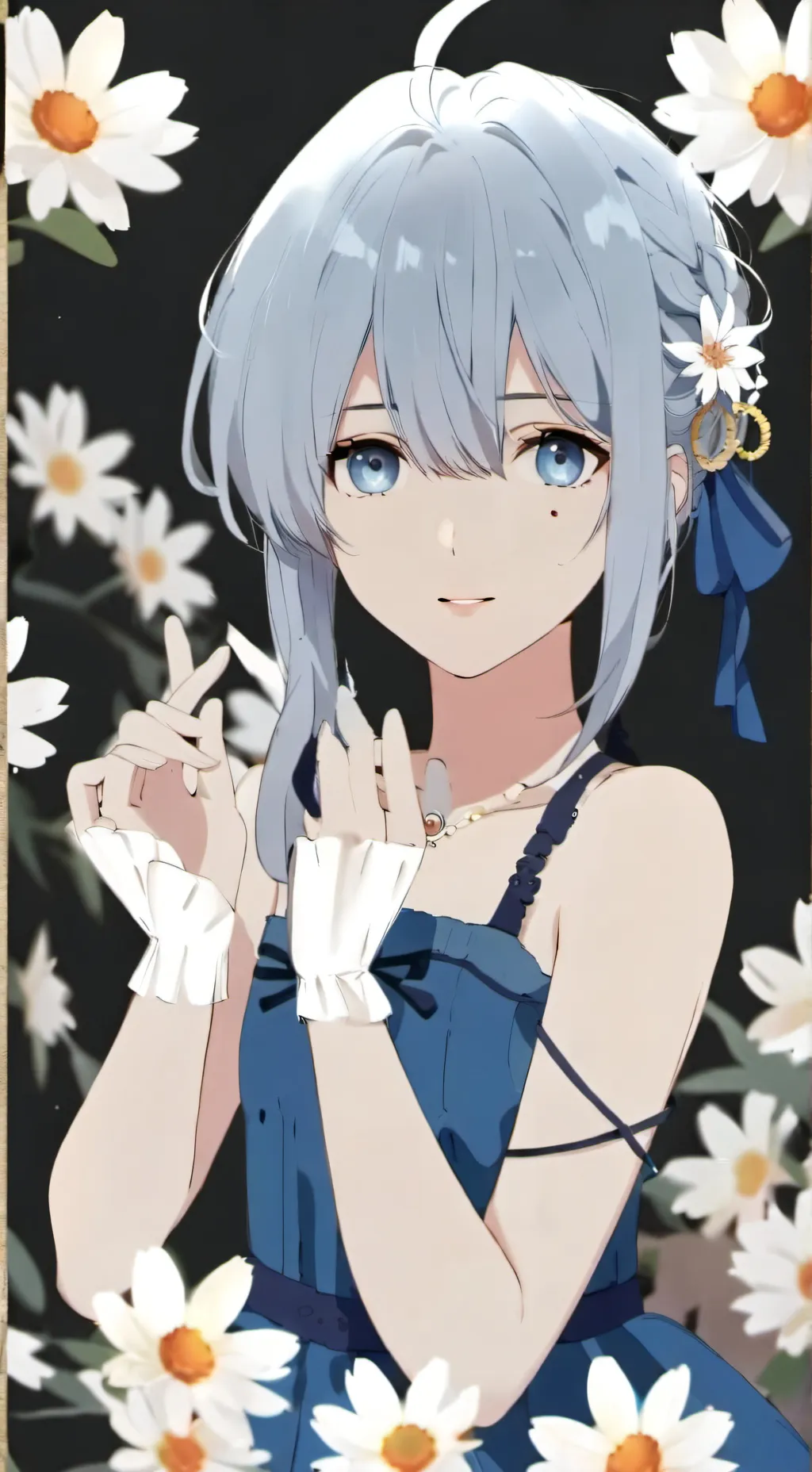 ai character: Crystal Omz old GF background