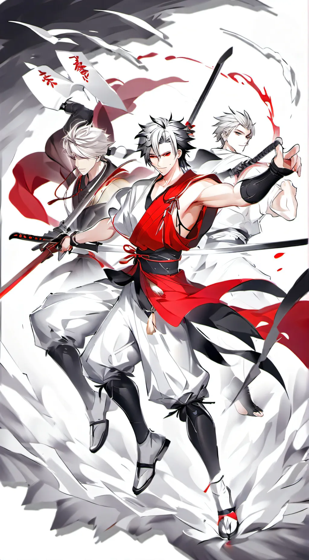 ai character: rinka,nodo,meki background