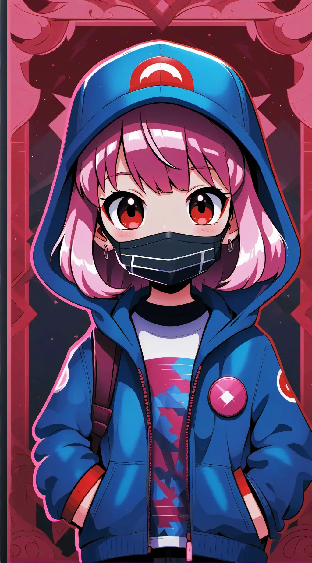 ai character: опять гач background