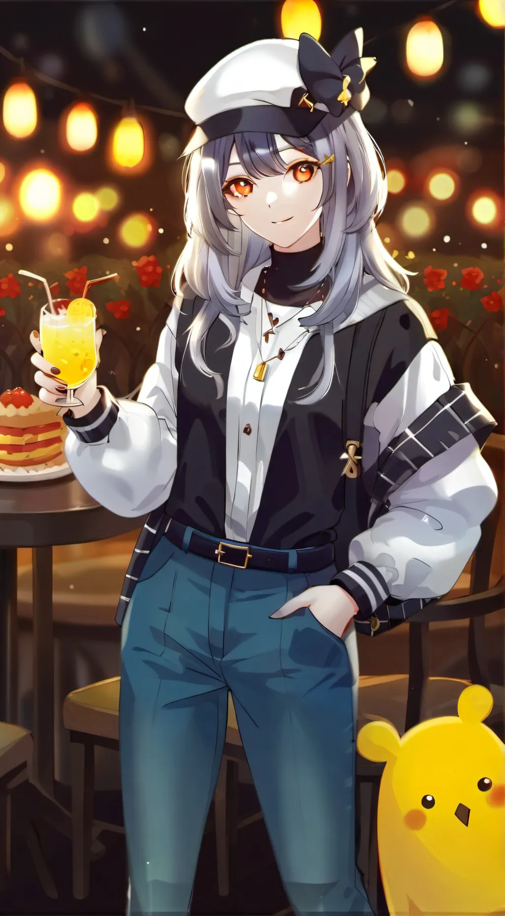 ai character: lilly background