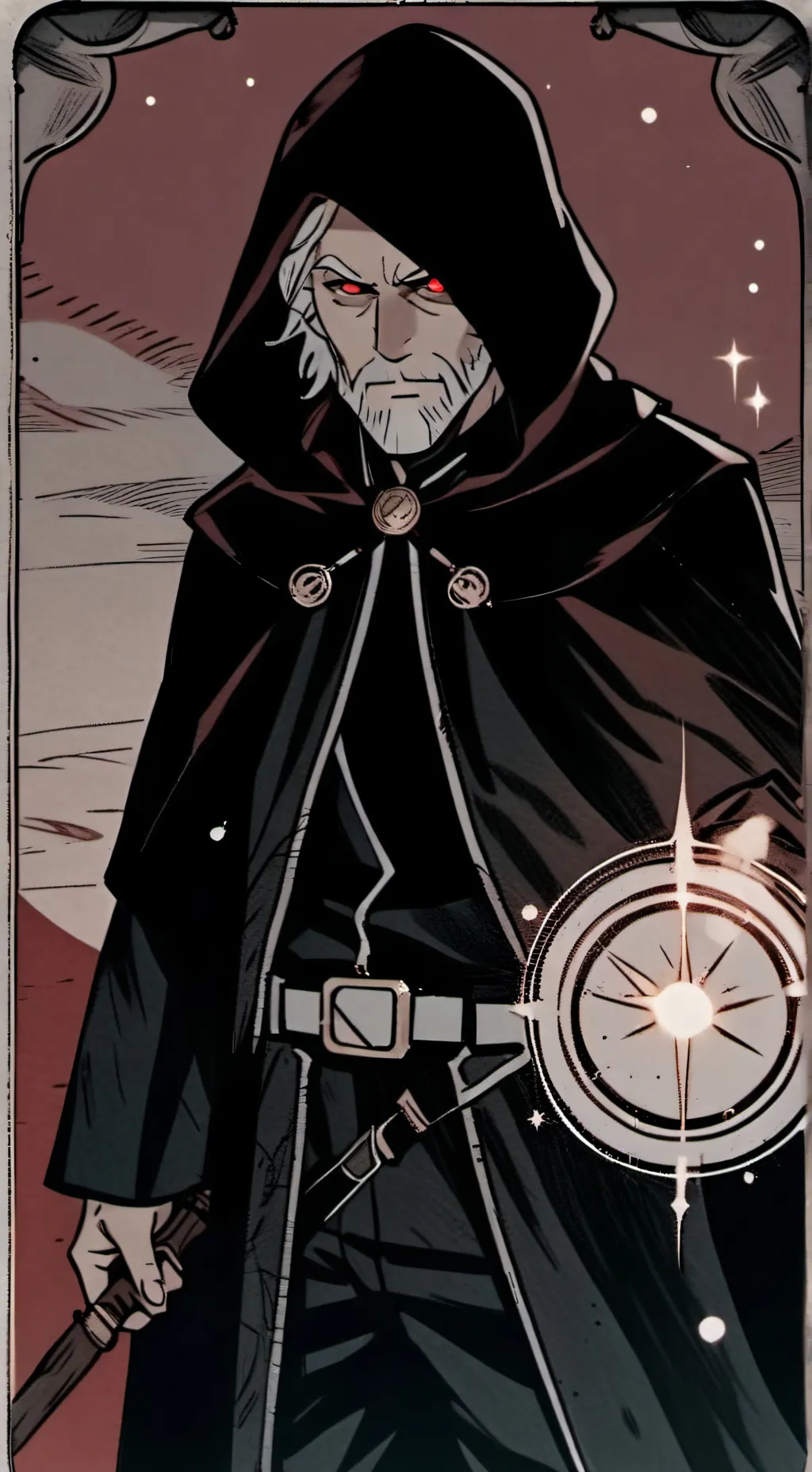 ai character: The Necromancer background