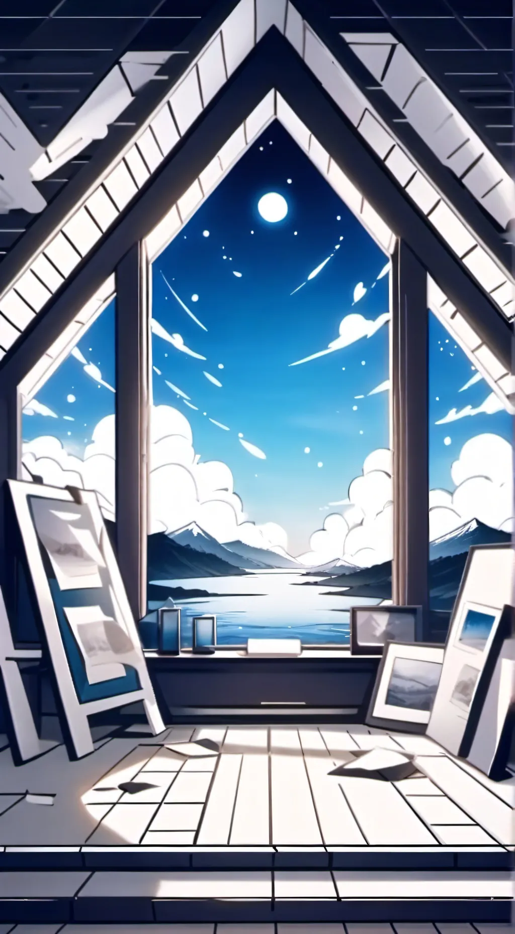 ai character: Attic  background