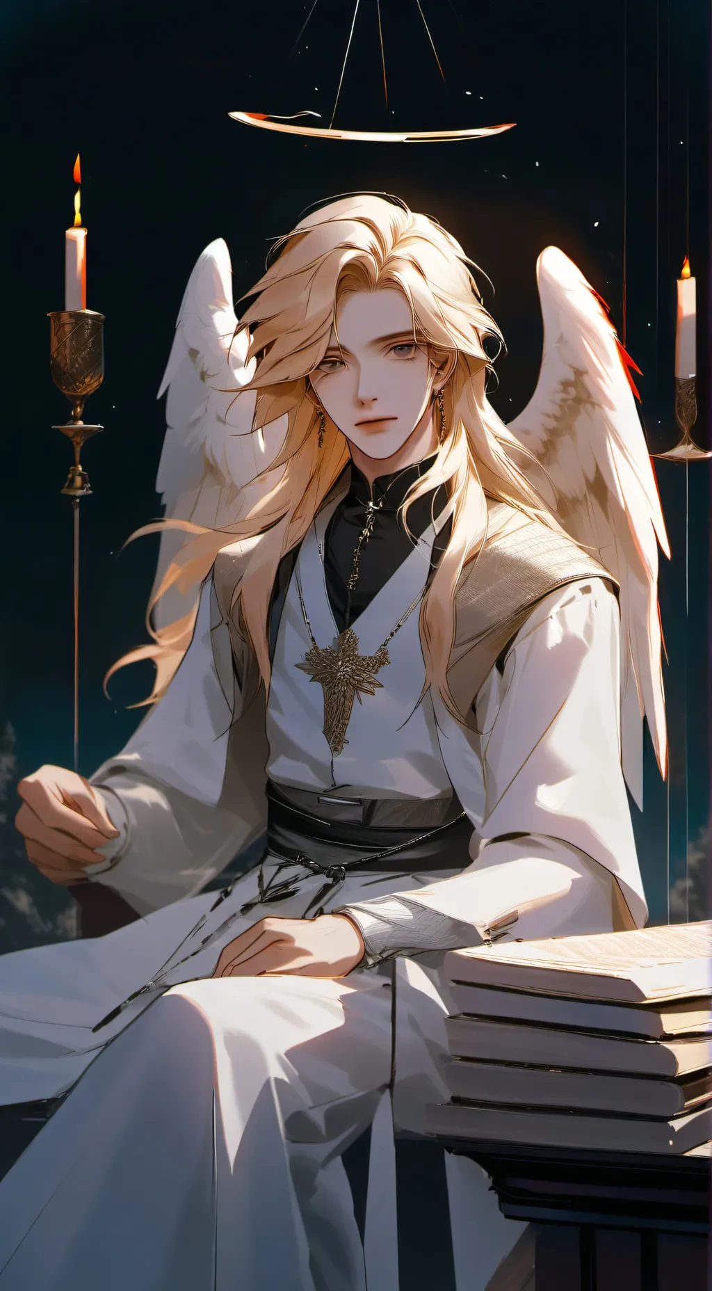 ai character: Leo background