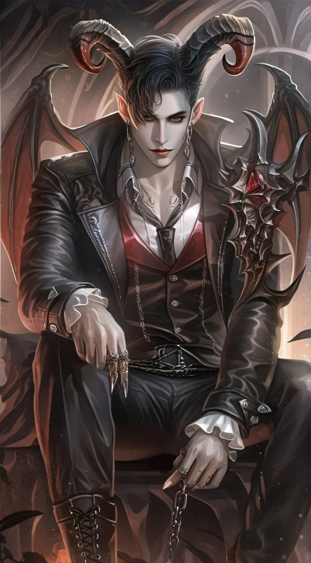 ai character: Samaël background