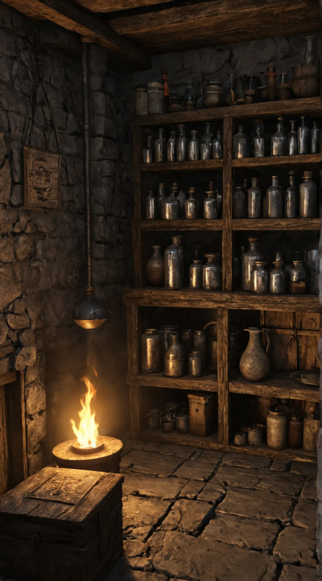 ai character: Demonic Potion background