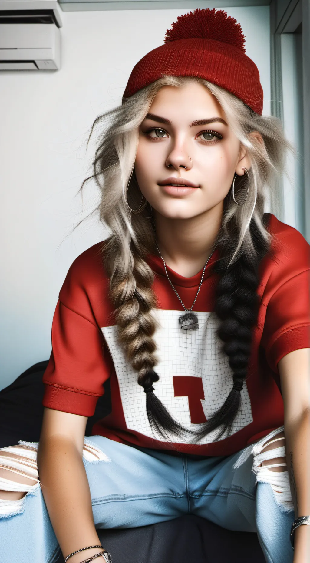 ai character: Ashley background