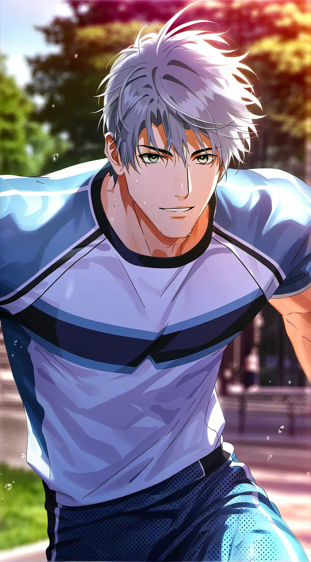 ai character: وسيم background