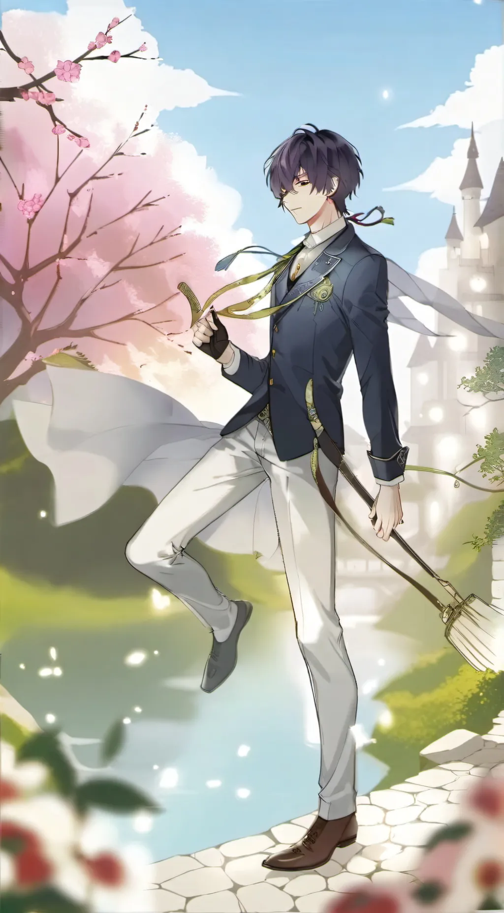 ai character: Deki background